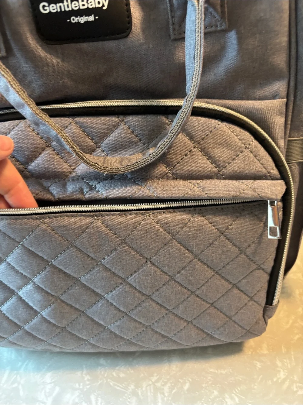 The GentleBaby original diaper bag and travel backpack